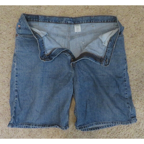 Levi's 550 Vintage Men's Relaxed Fit Denim Jean Shorts Cotton Blue - Size 42 - Picture 6 of 10